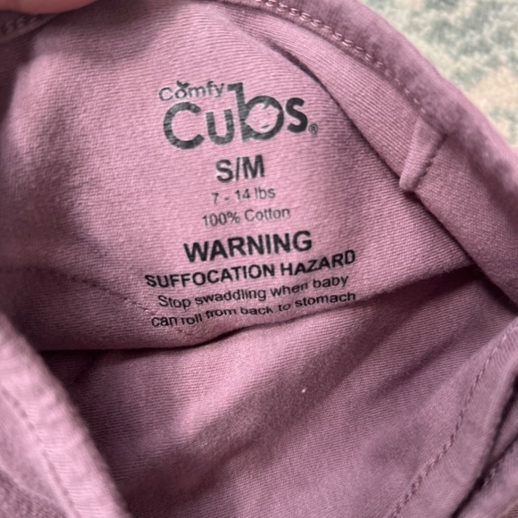 NWOT Comfy Cubs Swaddle Bundle Size S/M Baby Girl - Picture 4 of 4